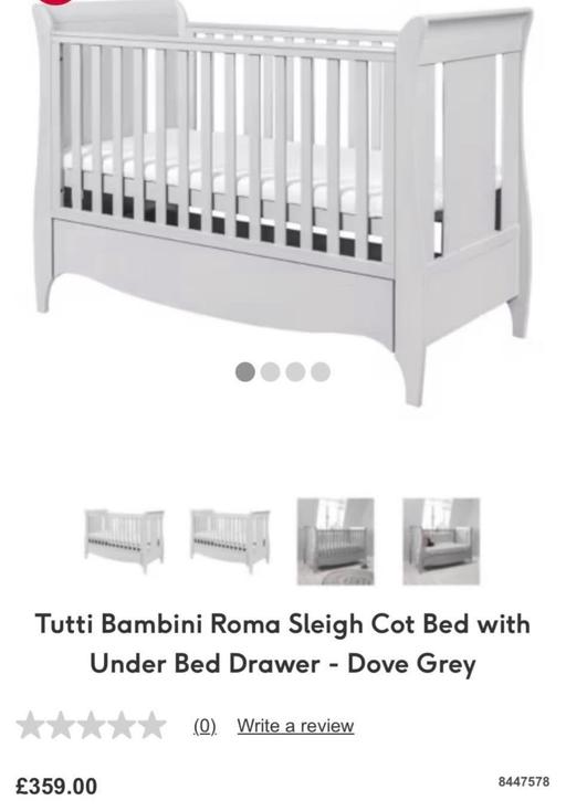 Buy & Sell Daisy Hill Bradford - Photos for Cot bed + drawer + new mattress