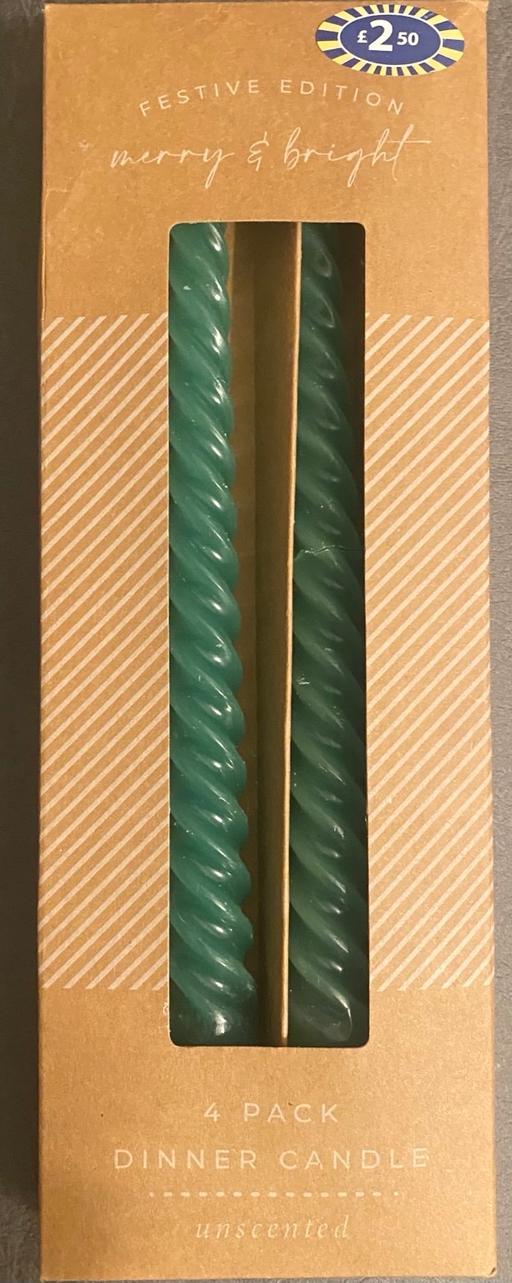 Buy & Sell Camp Hill Birmingham - Photos for Box of 4 green candles