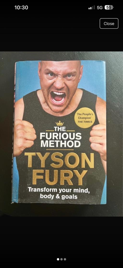 Buy & Sell Corporation Street Birmingham - Photos for Tyson Fury - The Furious Method (Hardback)