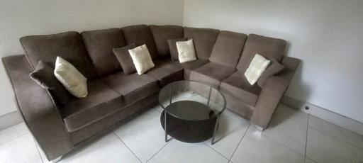 Buy & Sell Sparkhill Birmingham - Photos for corner sofa with storage ottoman 