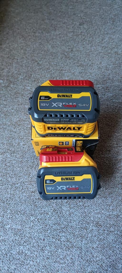 Buy & Sell Brent Park North West London - Photos for dewalt 6ah Flexvolt battery.