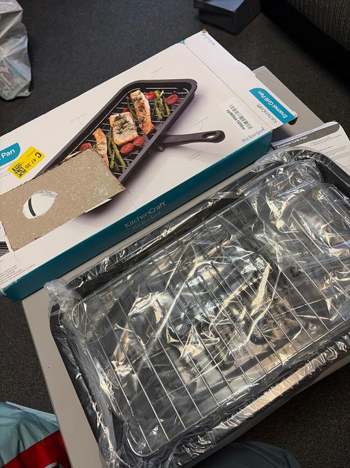 Buy & Sell Duckmanton Chesterfield - Photos for Kitchen craft enamel grill pan