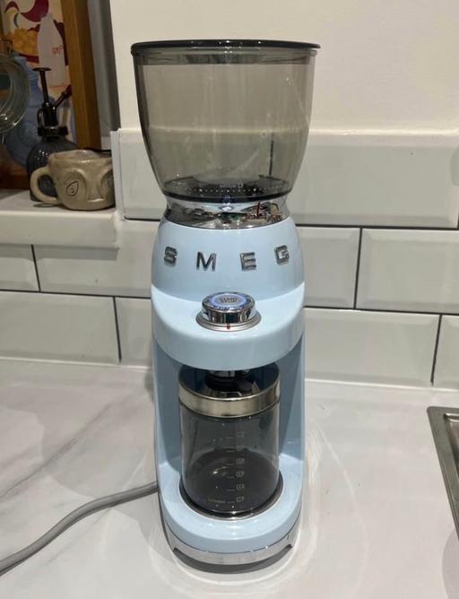 Buy & Sell Newington South East London - Photos for SMEG coffee grinder - BLUE