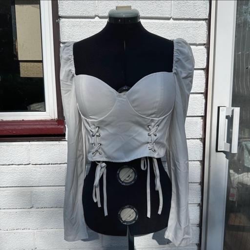 Buy & Sell Norbury South West London - Photos for Long sleeve crop top with corset