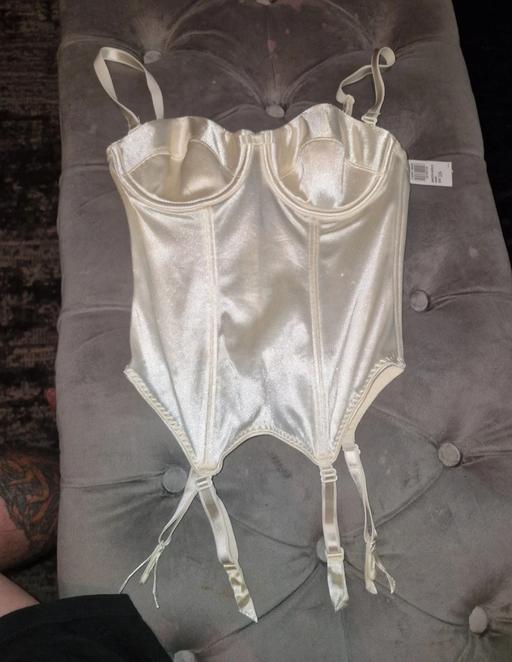 Buy & Sell Higher Broughton Salford - Photos for ivory satin basque with suspenders