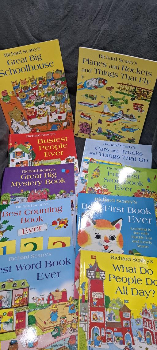 Buy & Sell Sutton Coldfield Birmingham - Photos for Richard Scarrys educational books x10