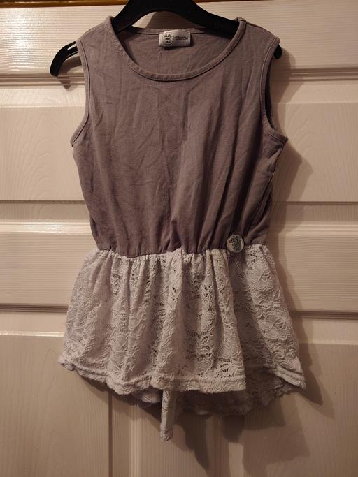 Buy & Sell Woodthorpe Charnwood - Photos for Girls grey/white top size 128/134 (8-9 years)