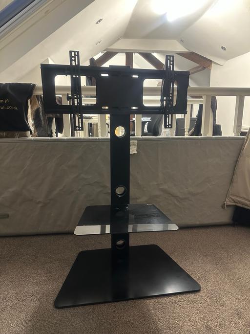 Buy & Sell Fenham Newcastle upon Tyne - Photos for Free standing TV Floor Mount with Glass Shelf