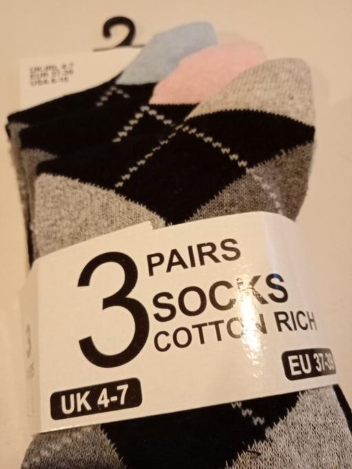 Buy & Sell Horncastle East Lindsey - Photos for 3 pairs of ladies socks size 4-7