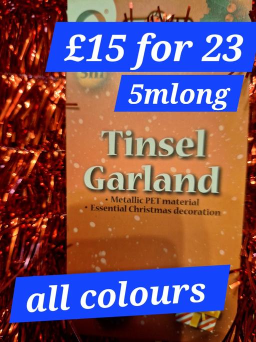 Buy & Sell Walton Liverpool - Photos for New tinsel garland