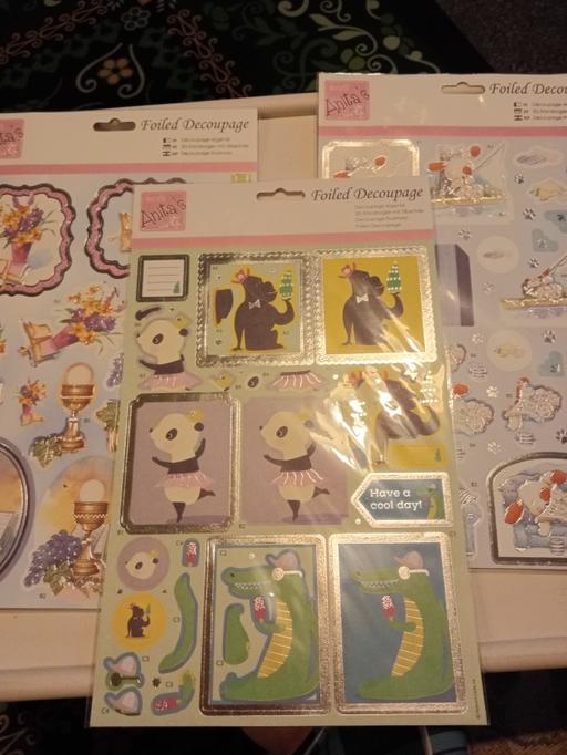 courses Horncastle East Lindsey - Photos for 3 A4 size Decoupage sets