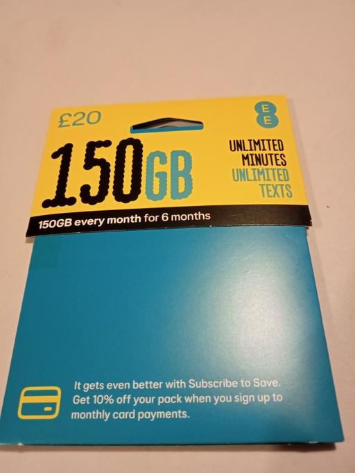 Buy & Sell Horncastle East Lindsey - Photos for brand new EE SIM CARD pack