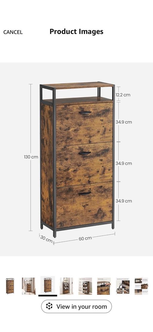 Buy & Sell Hockley Tamworth - Photos for VASAGLE Shoe cabinet