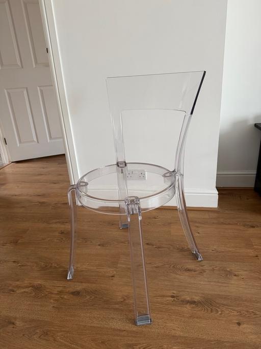 Buy & Sell Quintrell Downs Cornwall - Photos for IKEA clear chair