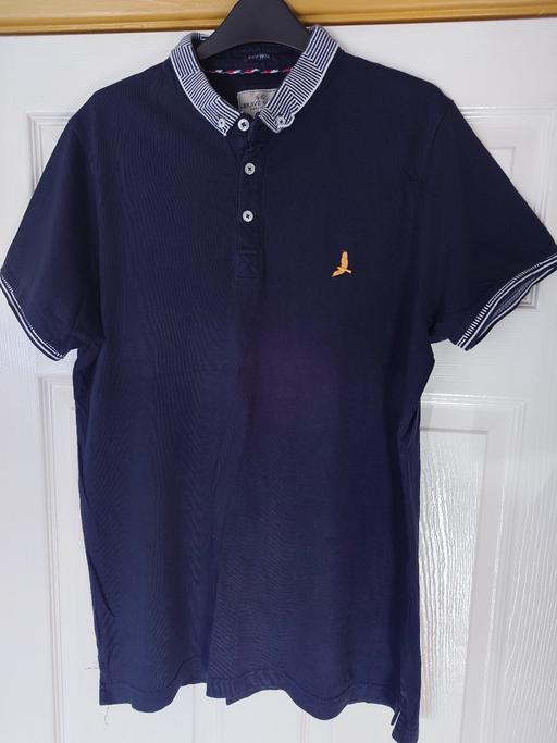 Buy & Sell Woodthorpe Charnwood - Photos for Mens navy brave soul polo top size large