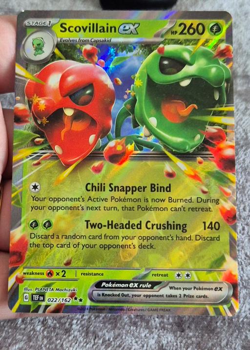 Buy & Sell Pelsall Walsall - Photos for Pokemon Card Temporal Forces Scovillain ex