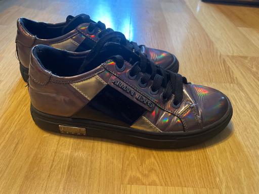 Buy & Sell Tipton Sandwell - Photos for Armani girls trainers size 3