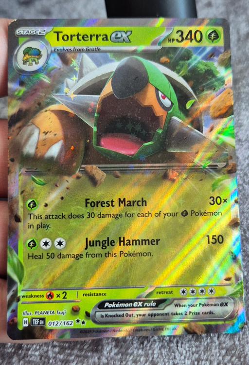 Buy & Sell Pelsall Walsall - Photos for Pokemon Card Temporal Forces Torterra EX