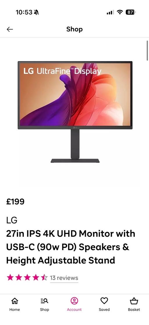 Buy & Sell Ormesby Redcar and Cleveland - Photos for LG Ultrafine Display monitor