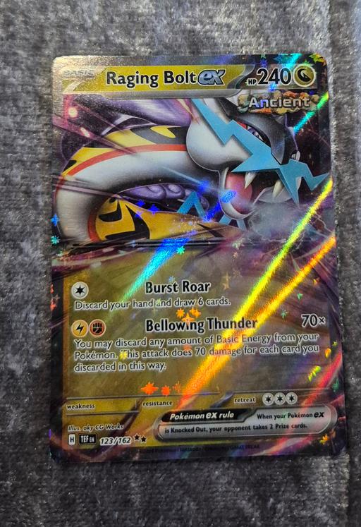 Buy & Sell Pelsall Walsall - Photos for Pokemon Card Temporal Forces Raging Bolt EX