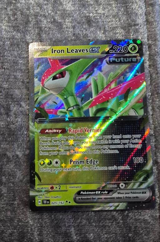 Buy & Sell Pelsall Walsall - Photos for Pokemon Card Temporal Forces Iron Leaves EX