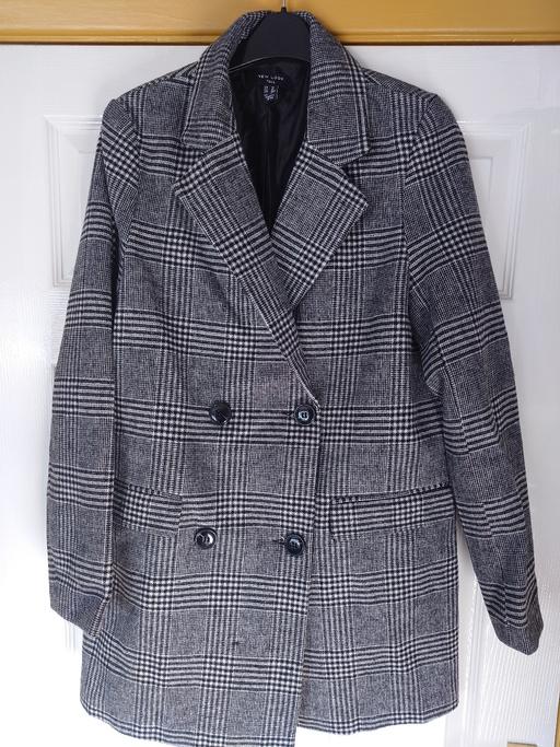 Buy & Sell Woodthorpe Charnwood - Photos for Women's black/grey new look tall coat size 10
