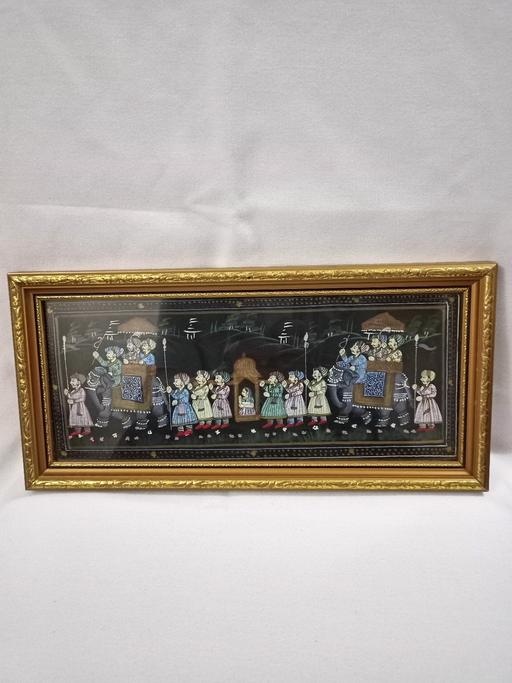 Buy & Sell Hall Green Birmingham - Photos for VINTAGE INDO-PERSIAN MUGHAL PAINTING ON CLOTH
