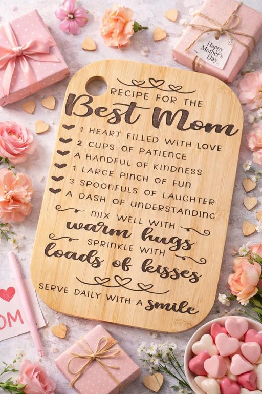 Buy & Sell Penn Wolverhampton - Photos for Best Mom Recipe Cutting Board