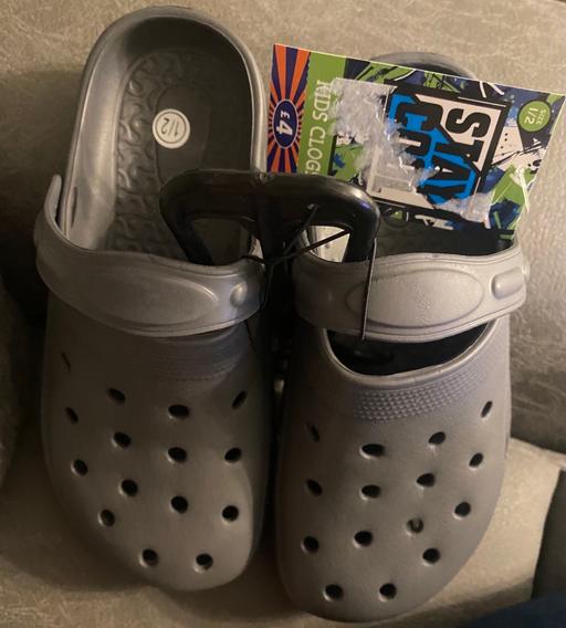 Buy & Sell Camp Hill Birmingham - Photos for Grey clogs size12/13 & 1-2