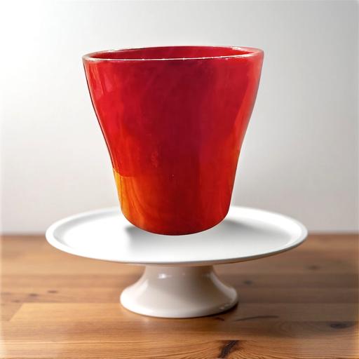 Buy & Sell Lambeth South East London - Photos for Scott Store uk Glossy Red Ceramic Vase