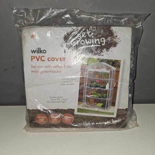 Buy & Sell Selly Oak Birmingham - Photos for GREENHOUSE COVER PVC NEW WILKO