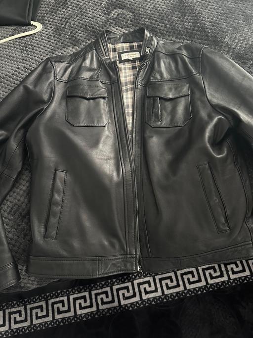 Buy & Sell Birchills Walsall - Photos for Black leather men’s jacket