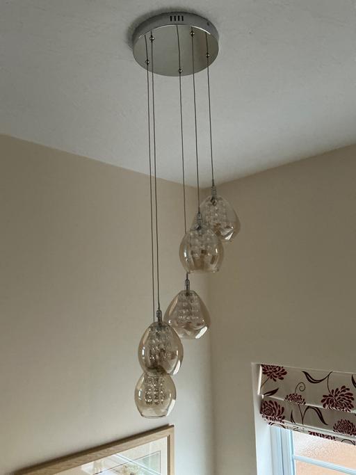 Buy & Sell Kings Norton Birmingham - Photos for 5 shade hanging ceiling light