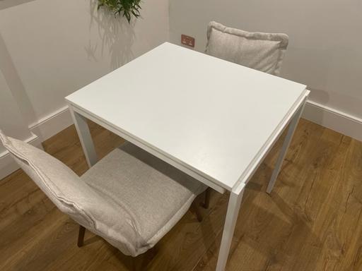 Buy & Sell Balham South West London - Photos for IKEA Vihals extend. table, white 120/180x74cm