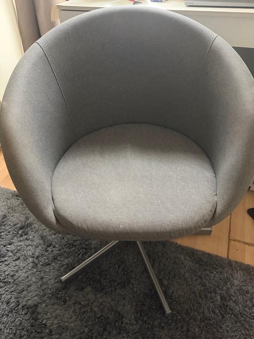 Buy & Sell Neasden North West London - Photos for Grey Dressing Chair / Office chair
