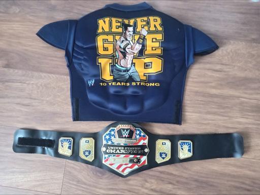 Buy & Sell South Hornchurch East London - Photos for John Cena Muscle chest and WWE title belt