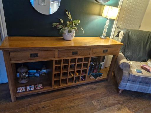 Buy & Sell Hinckley Hinckley and Bosworth - Photos for solid oak sideboard with wine rack