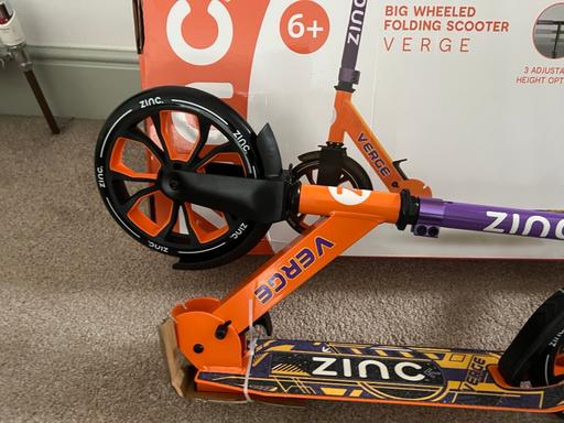 Buy & Sell New Oscott Birmingham - Photos for ZINC Verge Foldable Scooter New and Boxed