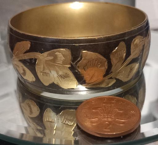 Buy & Sell Thatto Heath Saint Helens - Photos for vintage Indian brass engraved bangle