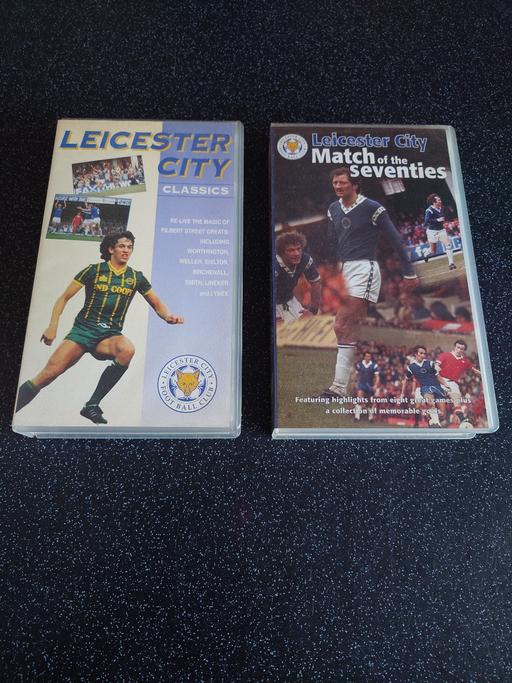 Buy & Sell Woodthorpe Charnwood - Photos for 2 Leicester city VHS