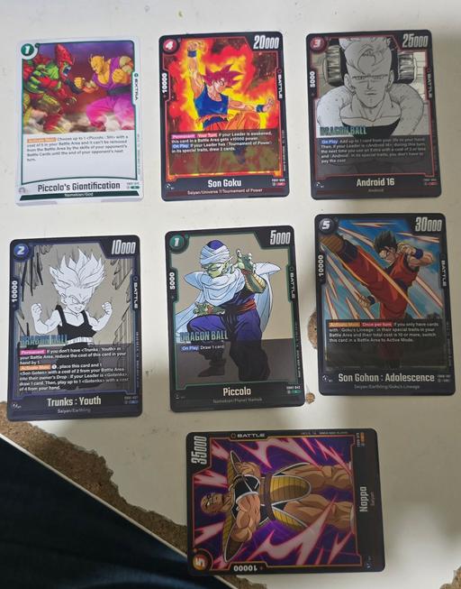 Buy & Sell Deptford South East London - Photos for DragonBall Z Trading Cards ×7