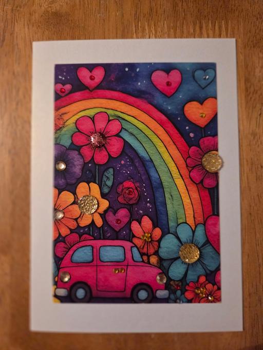 training Acol Thanet - Photos for HANDMADE RAINBOW CARD