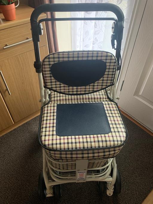 Buy & Sell Farnborough Rushmoor - Photos for Mobility Shopping Trolley with seat/backrest