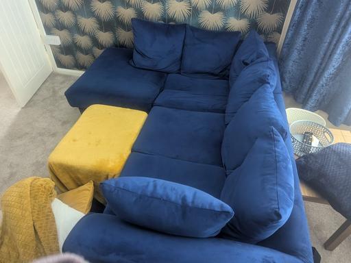 Buy & Sell Northfield Birmingham - Photos for Royal Blue Corner Sofa