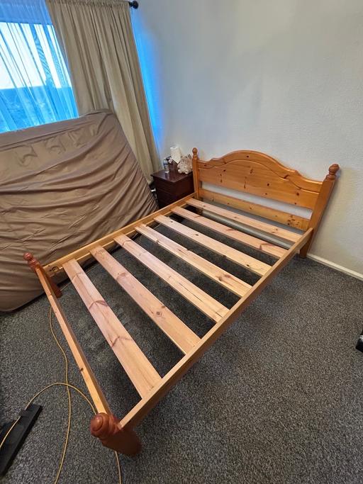 Buy & Sell Small Heath Birmingham - Photos for Double pine bed
