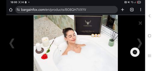 Buy & Sell Uxbridge Hillingdon - Photos for Luxury Bath Pillow and Spa Set