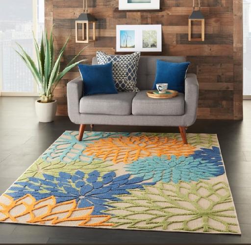 Buy & Sell Ladybarn Manchester - Photos for ALOHA Indoor/Outdoor 6'x9' Tropical Rug