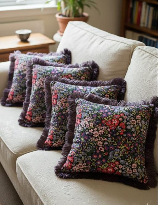 Buy & Sell Hamstead Industrial Estate Birmingham - Photos for NEW - Set of 4 Floral Cushions - £40