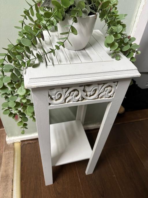 Buy & Sell Bartley Green Birmingham - Photos for Wooden table and plant