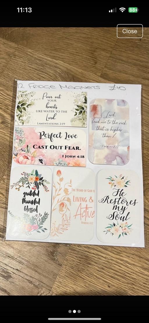 Buy & Sell Laurelvale Armagh, Banbridge and Craigavon - Photos for 12 Bible magnets